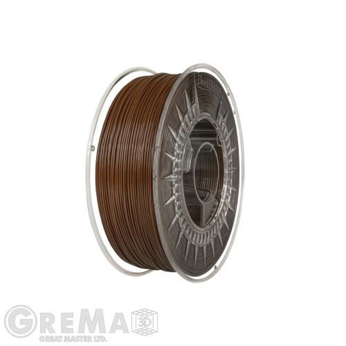 PET - G Devil Design PET-G filament 1.75 mm, 1 kg (2.0 lbs) - dark brown